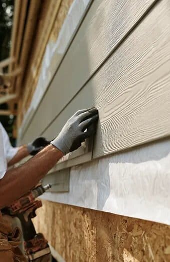 Vinyl Siding Repair X